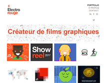 Tablet Screenshot of electrorouge.com